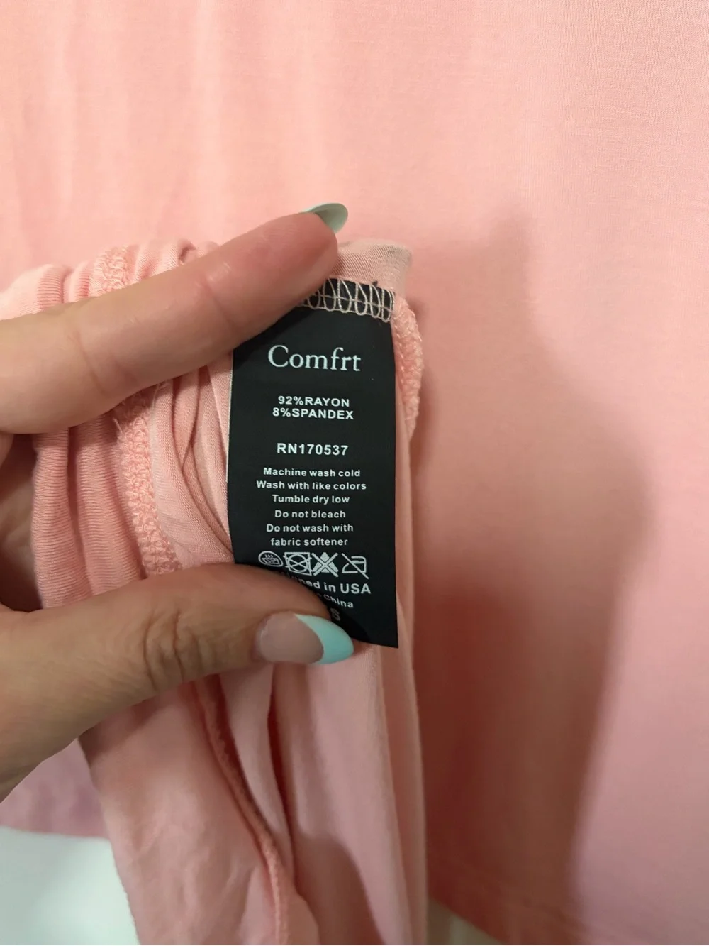 🎀Comfrt Cloud Loungwear Baby Pink Wide-Leg Lounge Pants & S/S Tee Set🎀